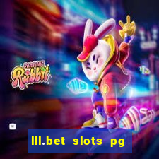 lll.bet slots pg online games